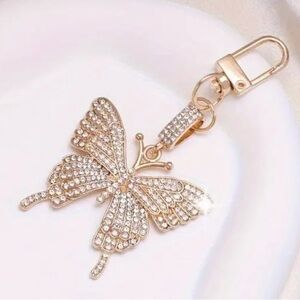 Butterfly Keychain Bag charm